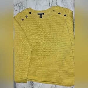 Long Sleeve Yellow Sweater